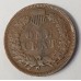 UNITED STATES OF AMERICA 1906 . ONE 1 CENT COIN . ALL DETAIL IS VISIBLE